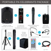 Promic PA-60W Portable PA Celebrants Package