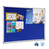 Educate Royal Blue Felt Notice Board