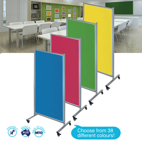 Educate Mobile Pinnable Notice Board Screen