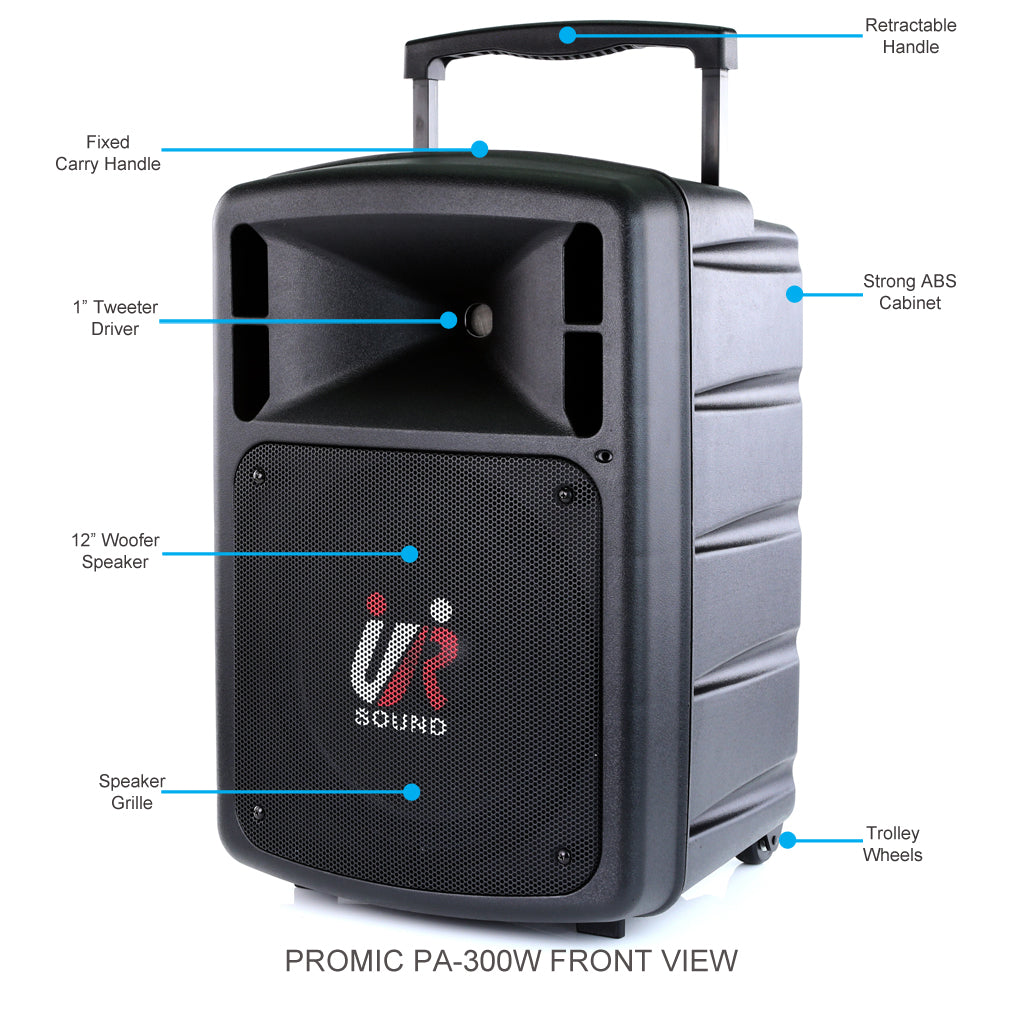 Promic PA-300W Portable PA System