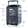 Promic PA-300W Portable Wireless PA System