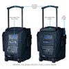 Promic PA-200W Portable Wireless PA System