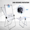 3-in-1 Height Adjustable Mobile Magnetic Whiteboard