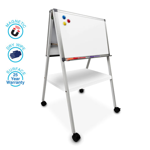 Beta Mobile Double Sided Whiteboard